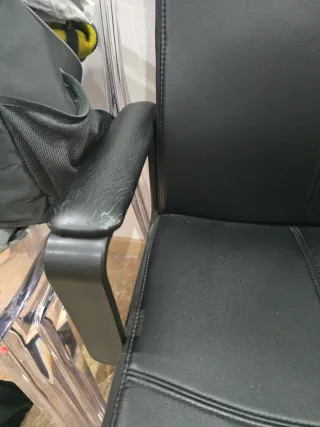 Silla de oficina Ikea negra