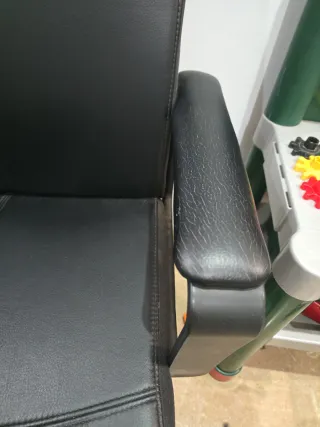 Silla de oficina Ikea negra