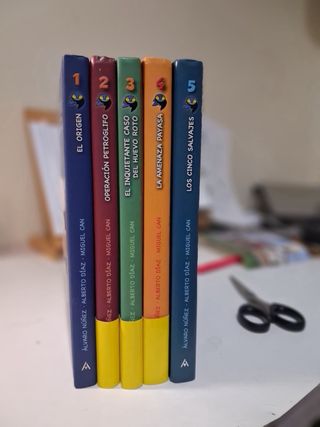 Lechuza detective. Colección 5 libros.