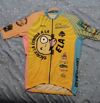 Maillot Ciclismo Tactic Sácale la Lengua a la ELA