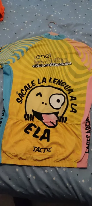 Maillot Ciclismo Tactic Sácale la Lengua a la ELA