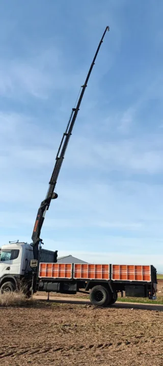 Camión grua Palfinger Pk 22000C con 7 prolongas
