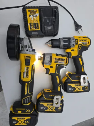 Dewalt Taladro y Amoladora