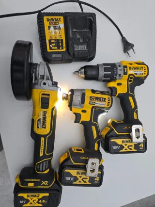 Dewalt Taladro y Amoladora
