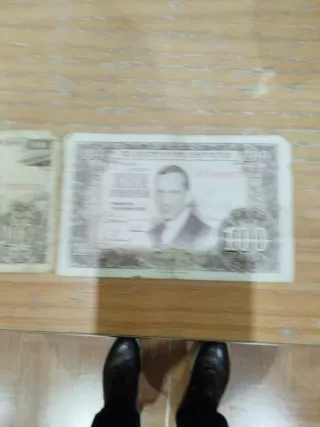 2 Billetes Antiguos 100 Pesetas El Banco de España