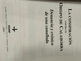 Conspiración contra el obispo de Calahorra: Den...