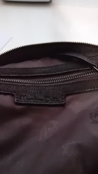 Bolso de piel marrón