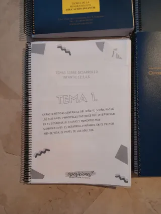 Temario completo maestro  de educación infantil