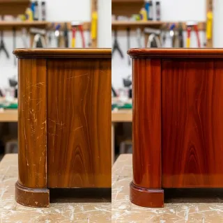 Barnizador y restaurador profesional