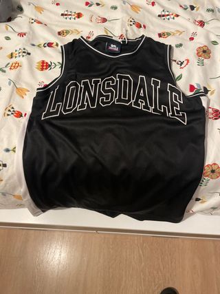 Camiseta Lonsdale sin mangas niño