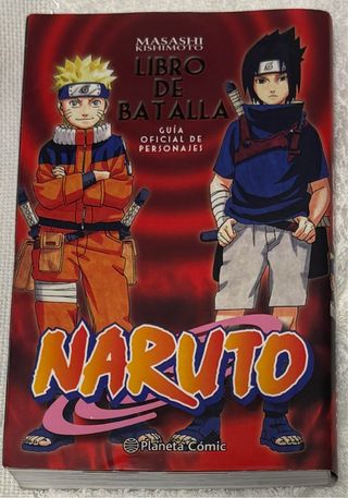 Libro GUIA PROFESIONAL PERSONAJES NARUTO