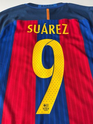 Camiseta nike pro FC Barcelona 2016 2017 Suárez 9