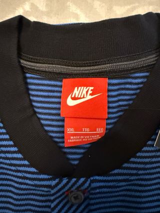 Polo FC Barcelona Talla XXL Azul y Negro