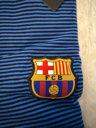 Polo FC Barcelona Talla XXL Azul y Negro