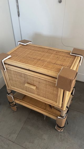 Mesita Noche Ratán Sklum Yivisc