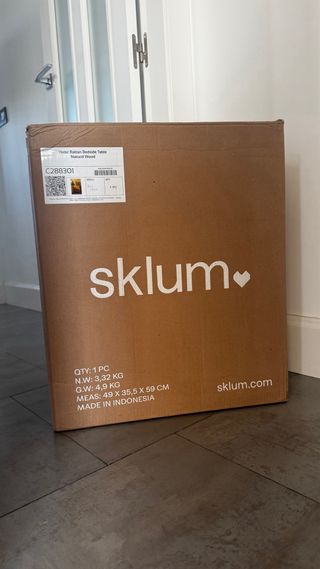 Mesita Noche Ratán Sklum Yivisc