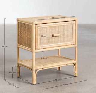 Mesita Noche Ratán Sklum Yivisc