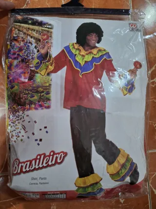 Disfraz Brasileño Carnaval Hombre Talla L