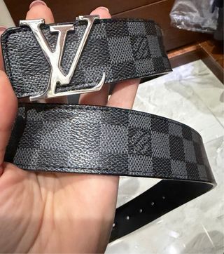 Cintura Louis Vuitton Damier Graphite