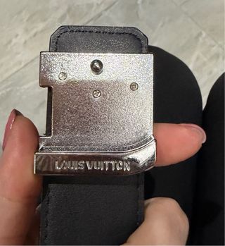 Cintura Louis Vuitton Damier Graphite