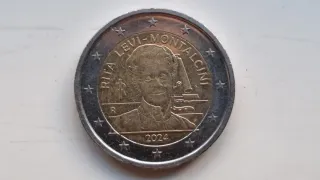 Moneda 2€ Italia Rita Levi-Montalcini 2024