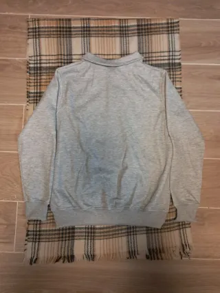 Sudadera Ralph Lauren Media Cremallera Gris M