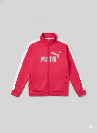Chaqueta Puma  roja y Blanca