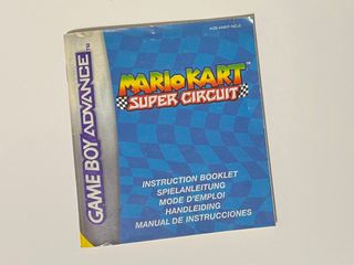 Manual Mario Kart Super Circuit GBA