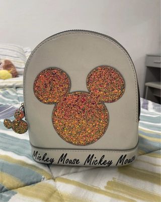 Mochila Mini Mouse Mickey Mouse Glitter