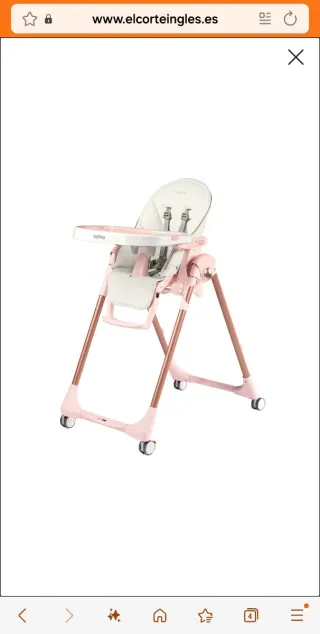 Trona Peg Perego Rosa