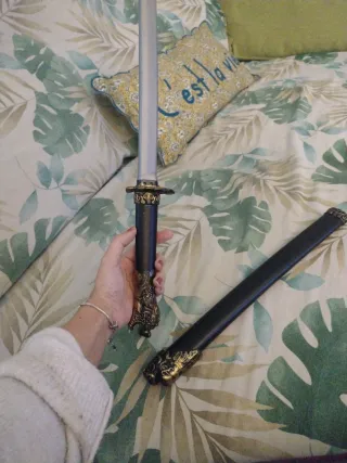 Espada ninja de juguete con funda
