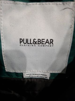 Chaqueta Pull&Bear Anorak Verde