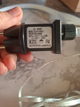 Corazón LED Fucsia Decorativo