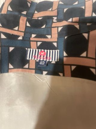 Vestido Vilagallo Talla 40/42 Estampado