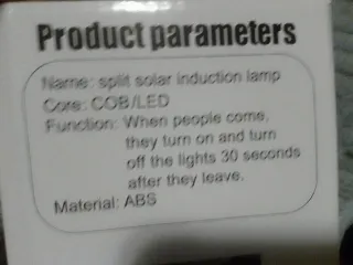 Lámpara Solar LED 3 Cabezales Exterior e Interior