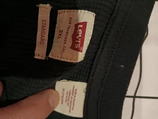 Jersey Levi's Negro Talla XXXL