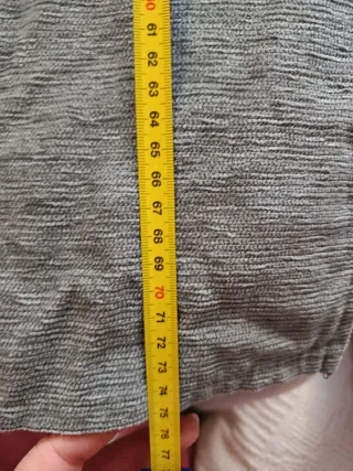 Funda Chaise Longue Gris 4 plazas