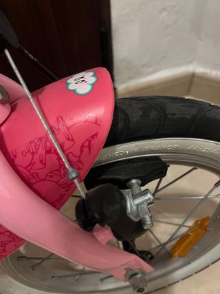 Bicicleta Btwin niña rosa 3-6 años Muy poco uso