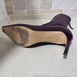 Botines Zara Morados Talla 36