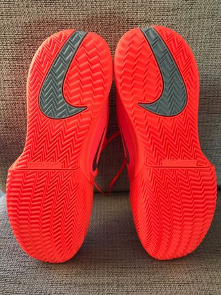Zapatillas Tenis Nike Naranja Nuevas
