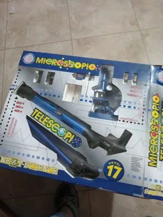 Telescopio Globo Blu