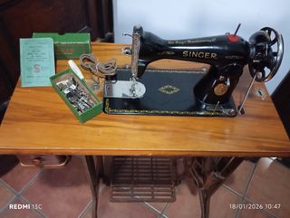 Máquina de coser Singer 1933