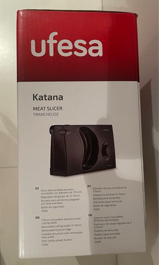 Corta fiambres UFESA Katana CF0918
