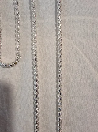 Conjunto collar y pulsera bisutería