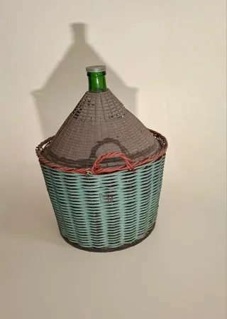 Damigiana 54l con cesta