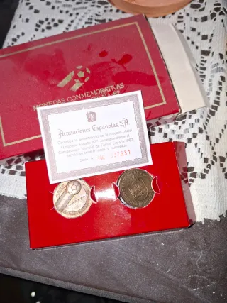 Monedas Conmemorativas Mundial España 82