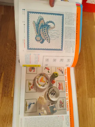 Libros para hacer ganchillo.