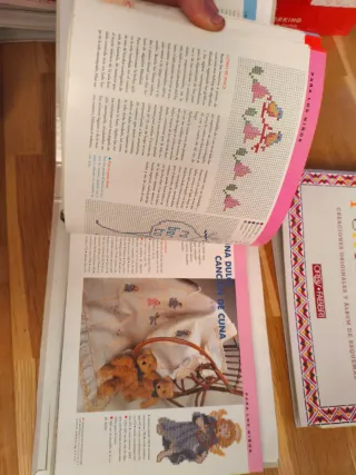 Libros para hacer ganchillo.