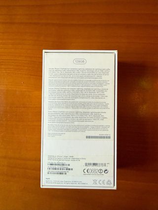 Scatola iPhone 7 128GB Silver