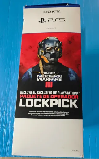 Caja Vacía PS5 Call of Duty Modern Warfare III